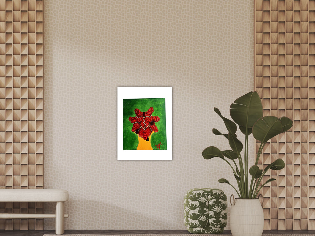 “Will Knot Be Broken Hearted” 20x24 Canvas by Farasha A.C.