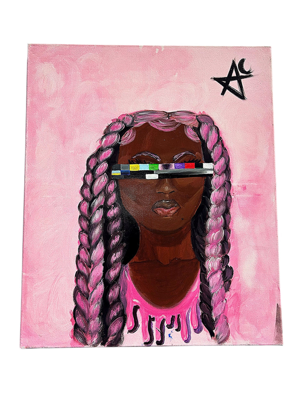 “Barbie on Standby” 20x24 Canvas by Farasha A.C.