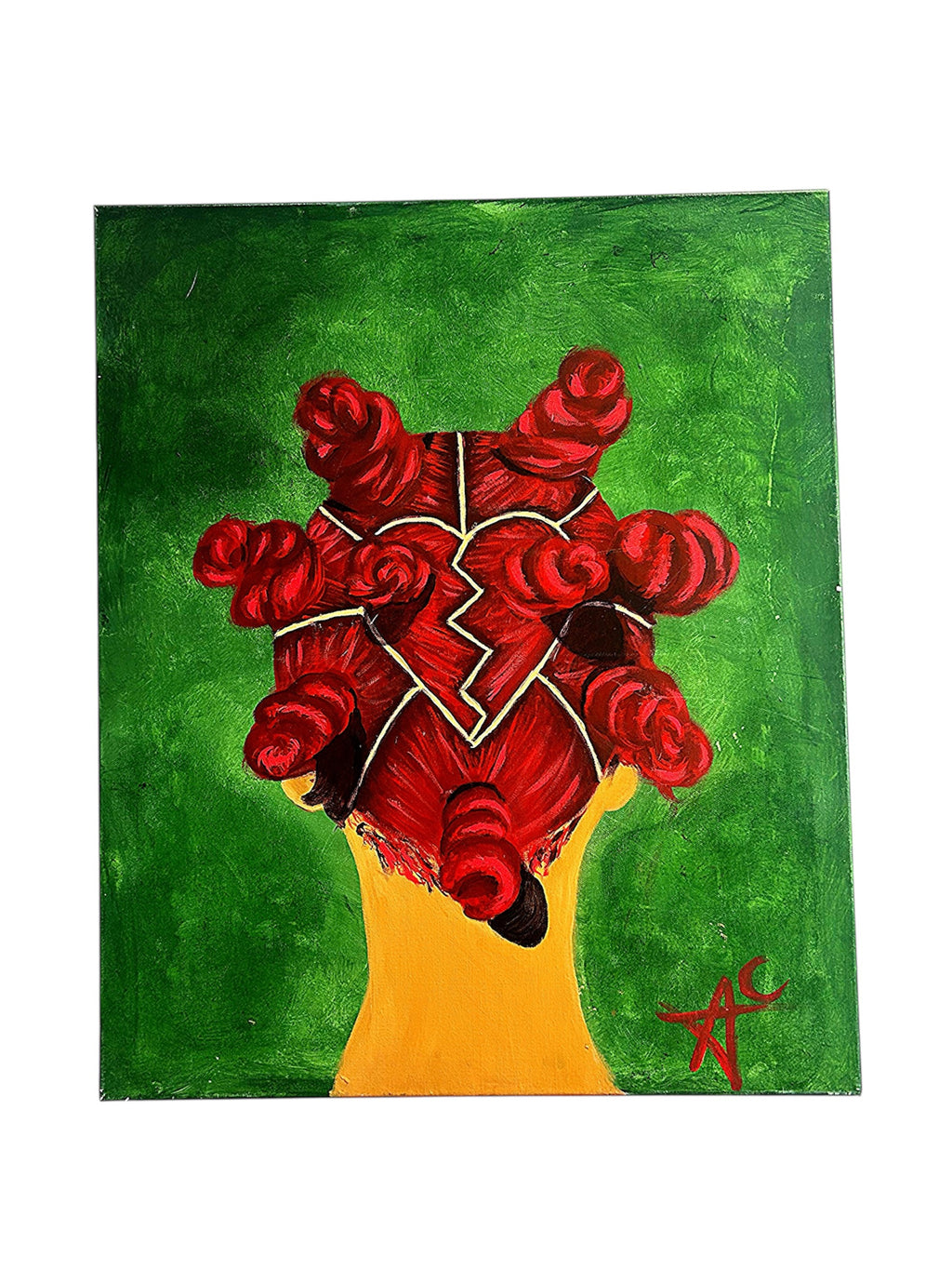 “Will Knot Be Broken Hearted” 20x24 Canvas by Farasha A.C.