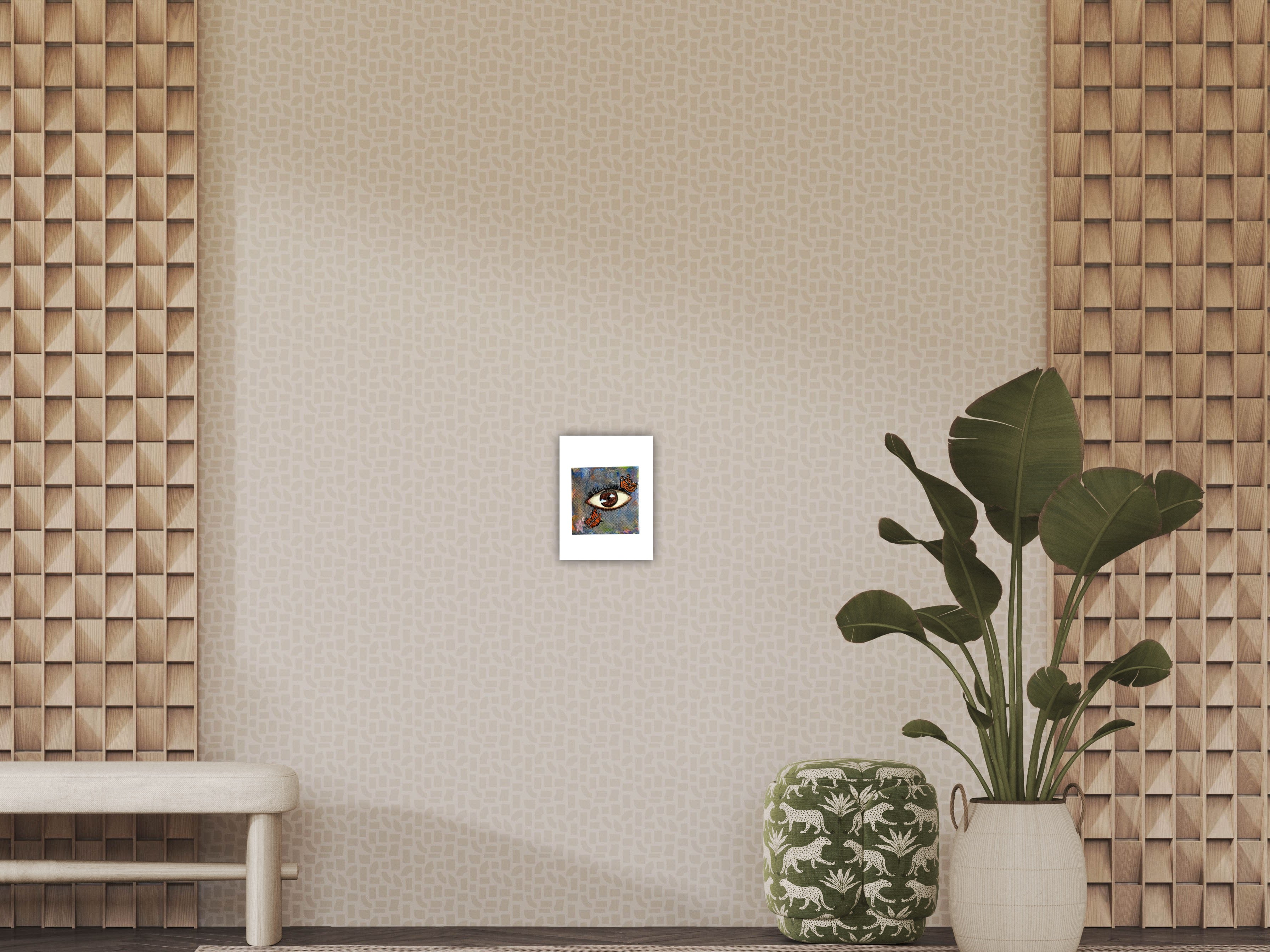 “Clouded Vision” 10x10 Canvas by Farasha A.C.