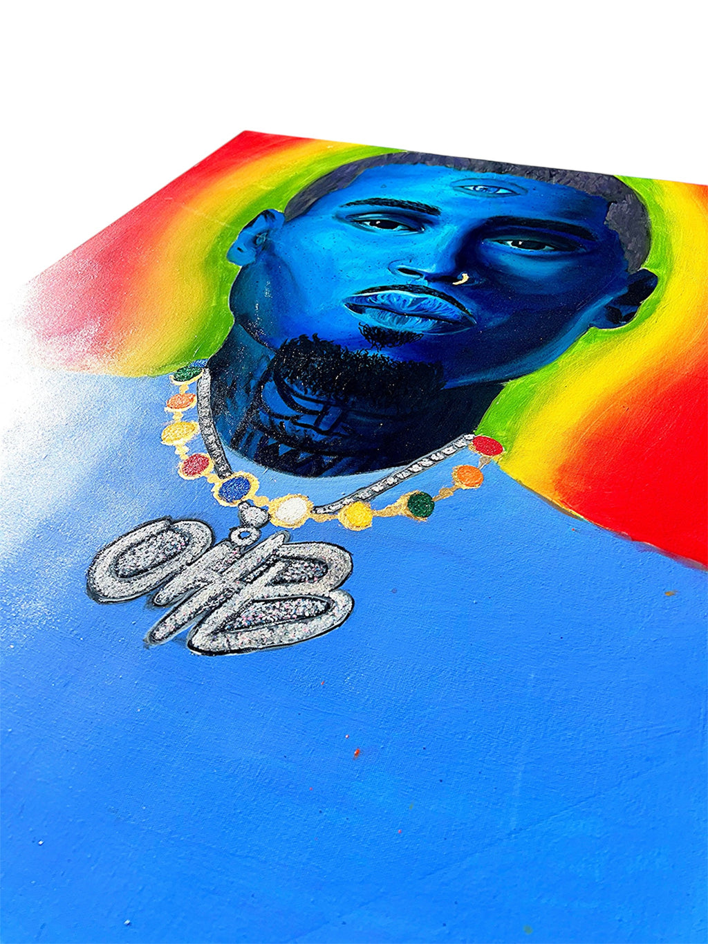 “Indigo” 30x40 Canvas by Farasha A.C.