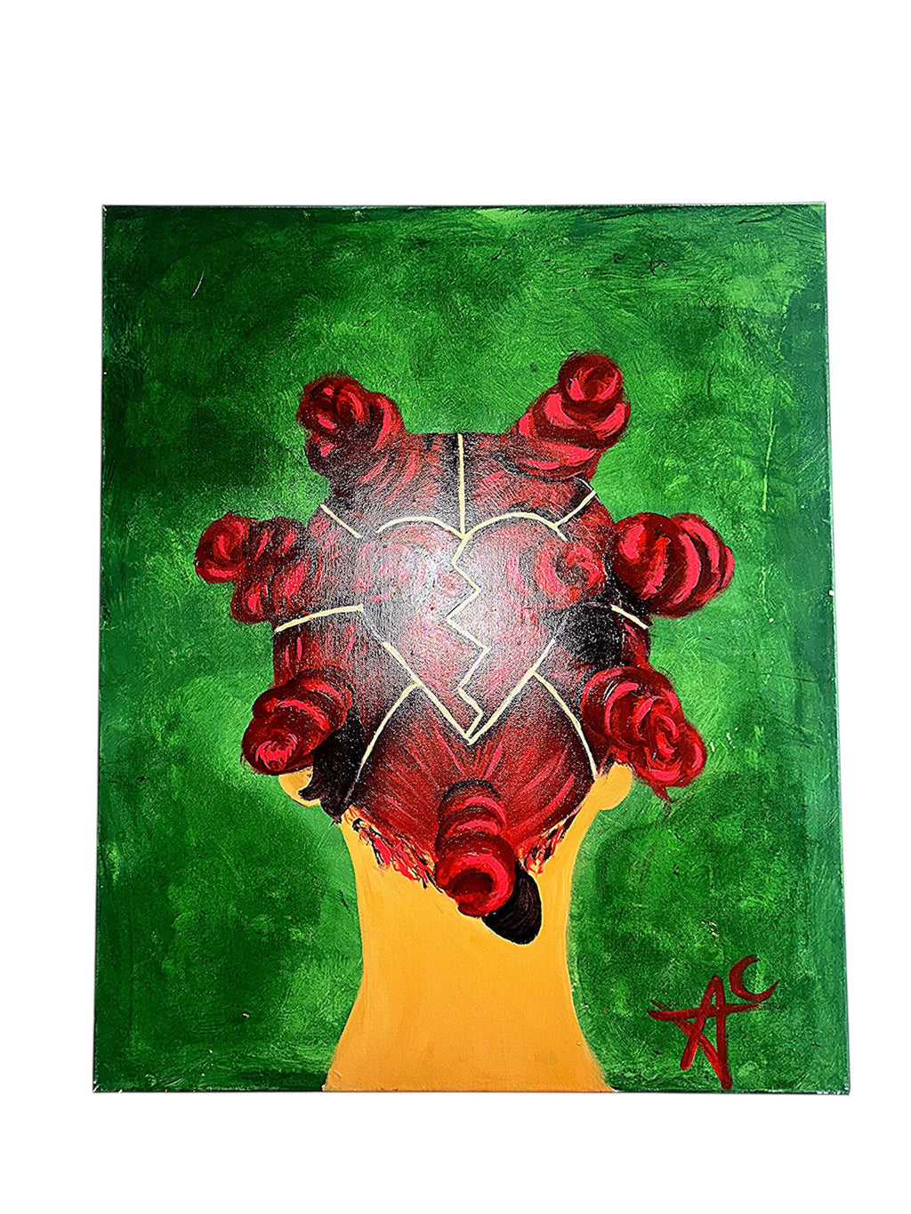 “Will Knot Be Broken Hearted” 20x24 Canvas by Farasha A.C.