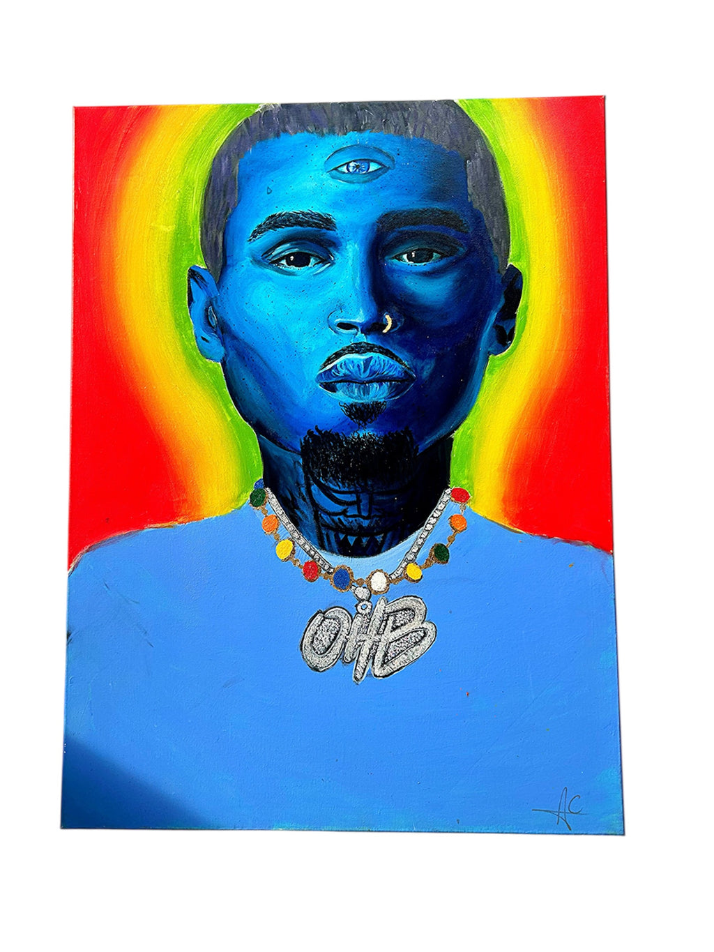 “Indigo” 30x40 Canvas by Farasha A.C.