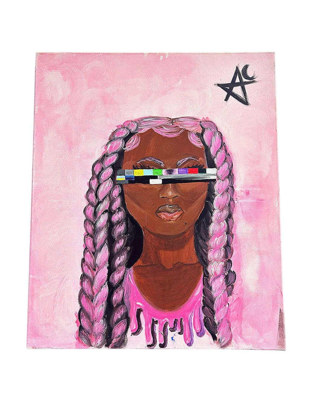 “Barbie on Standby” 20x24 Canvas by Farasha A.C.