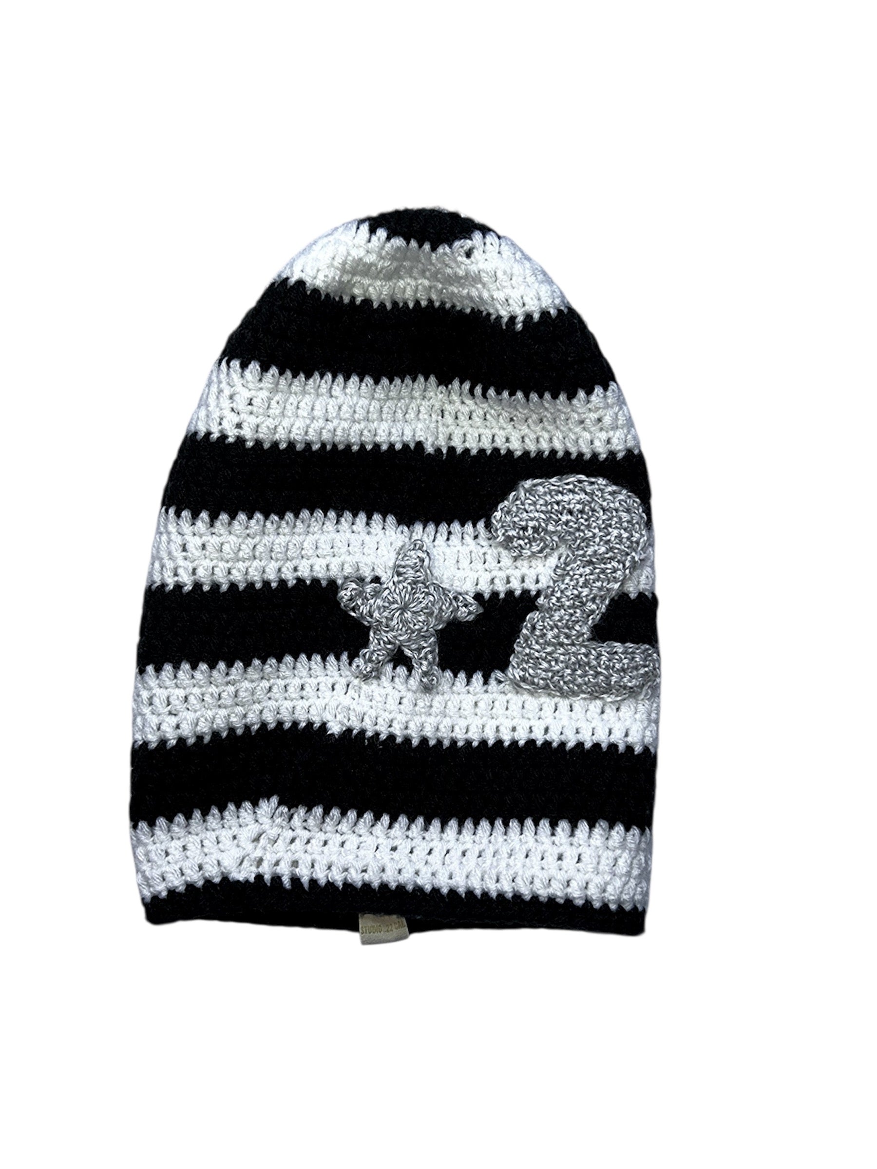 Signature .22 Crocheted Slouch Beanie