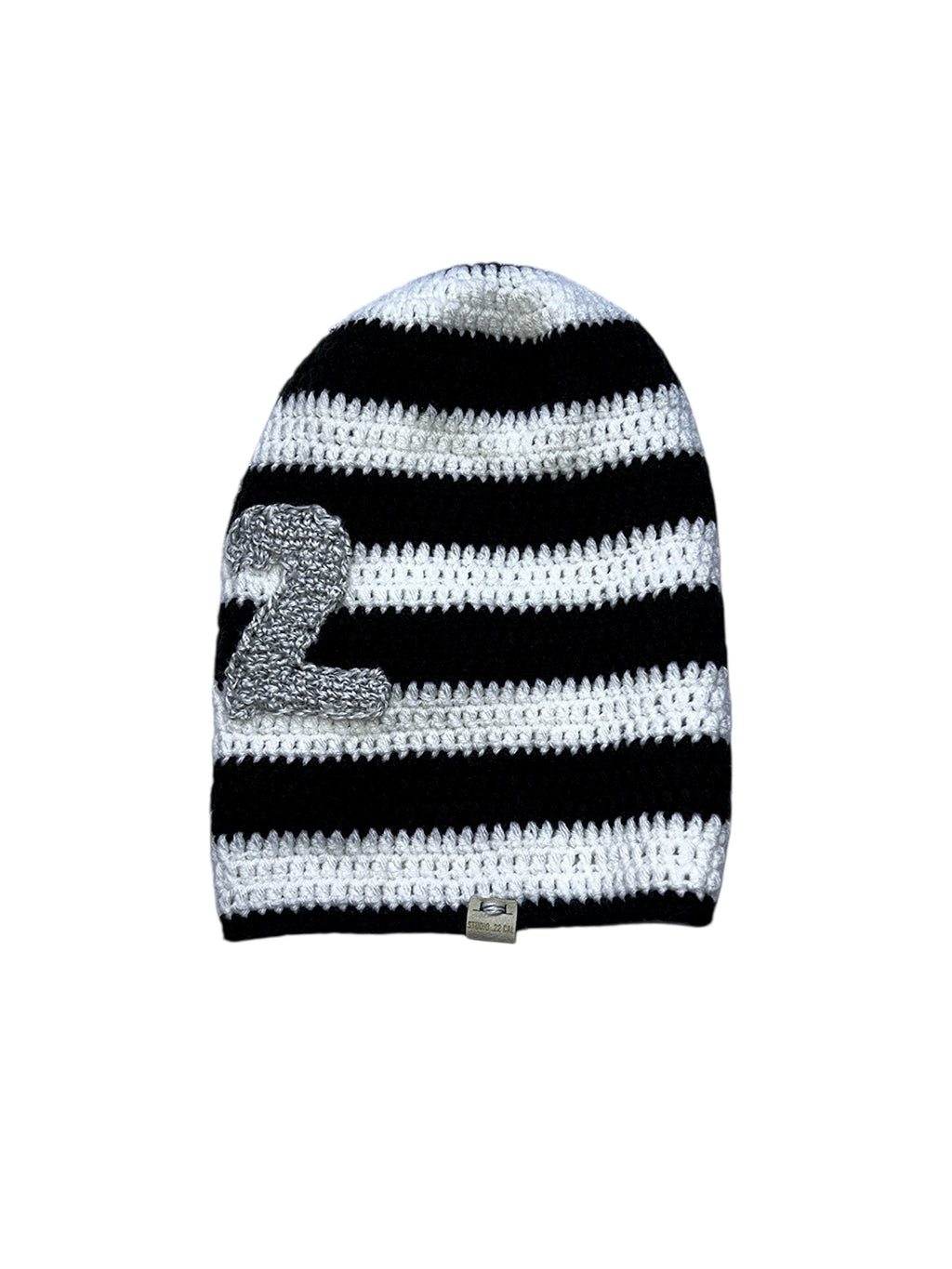 Signature .22 Crocheted Slouch Beanie