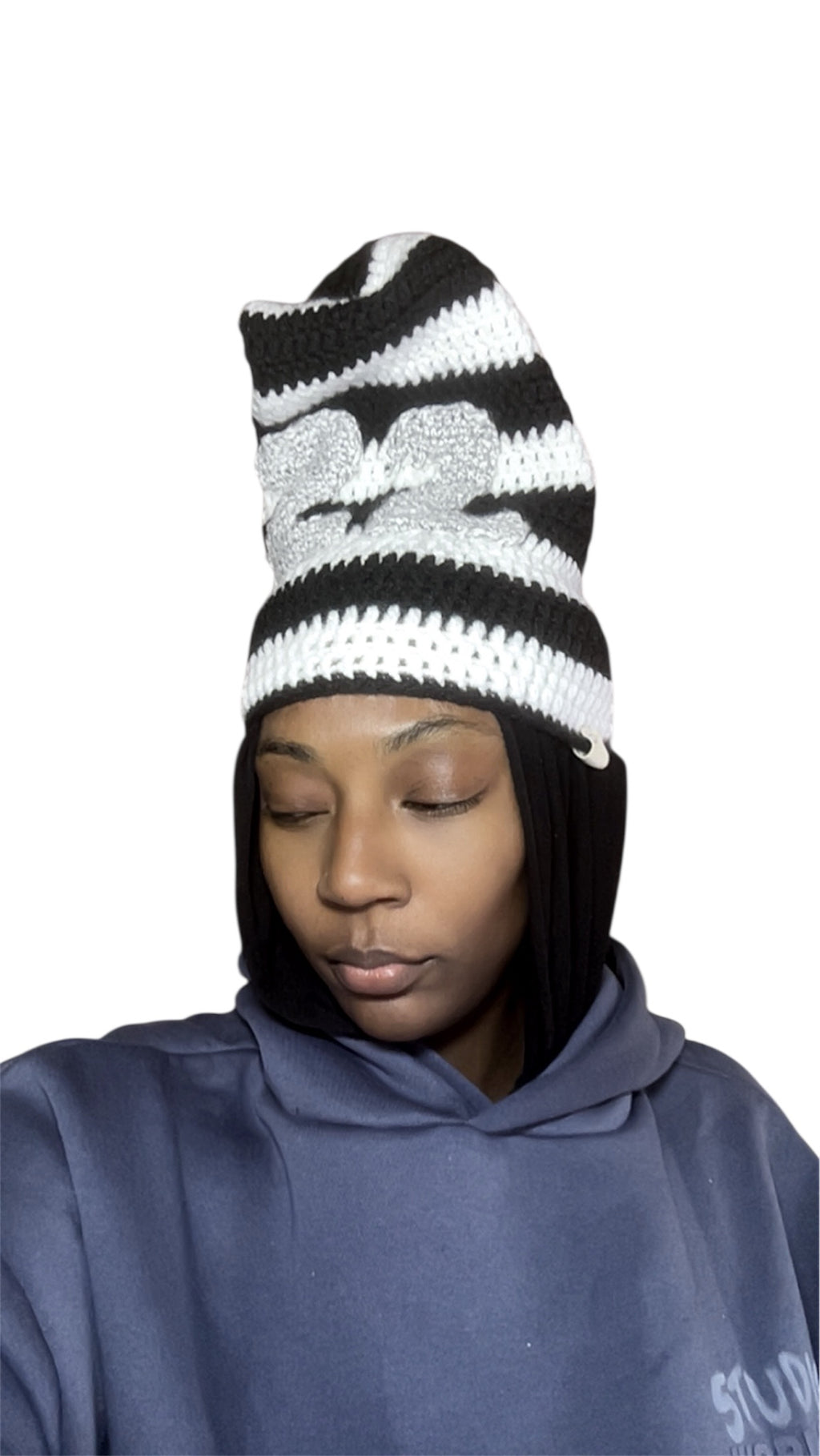 Signature .22 Crocheted Slouch Beanie