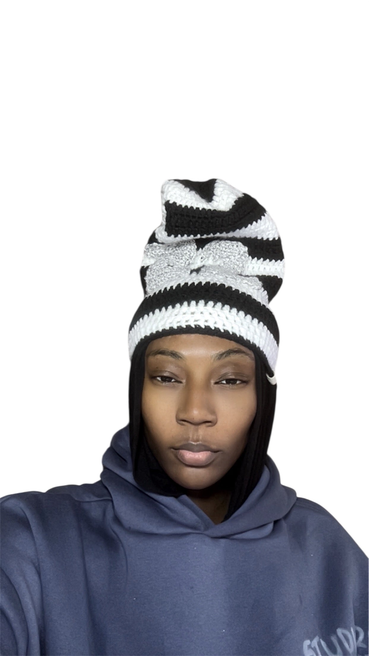 Signature .22 Crocheted Slouch Beanie