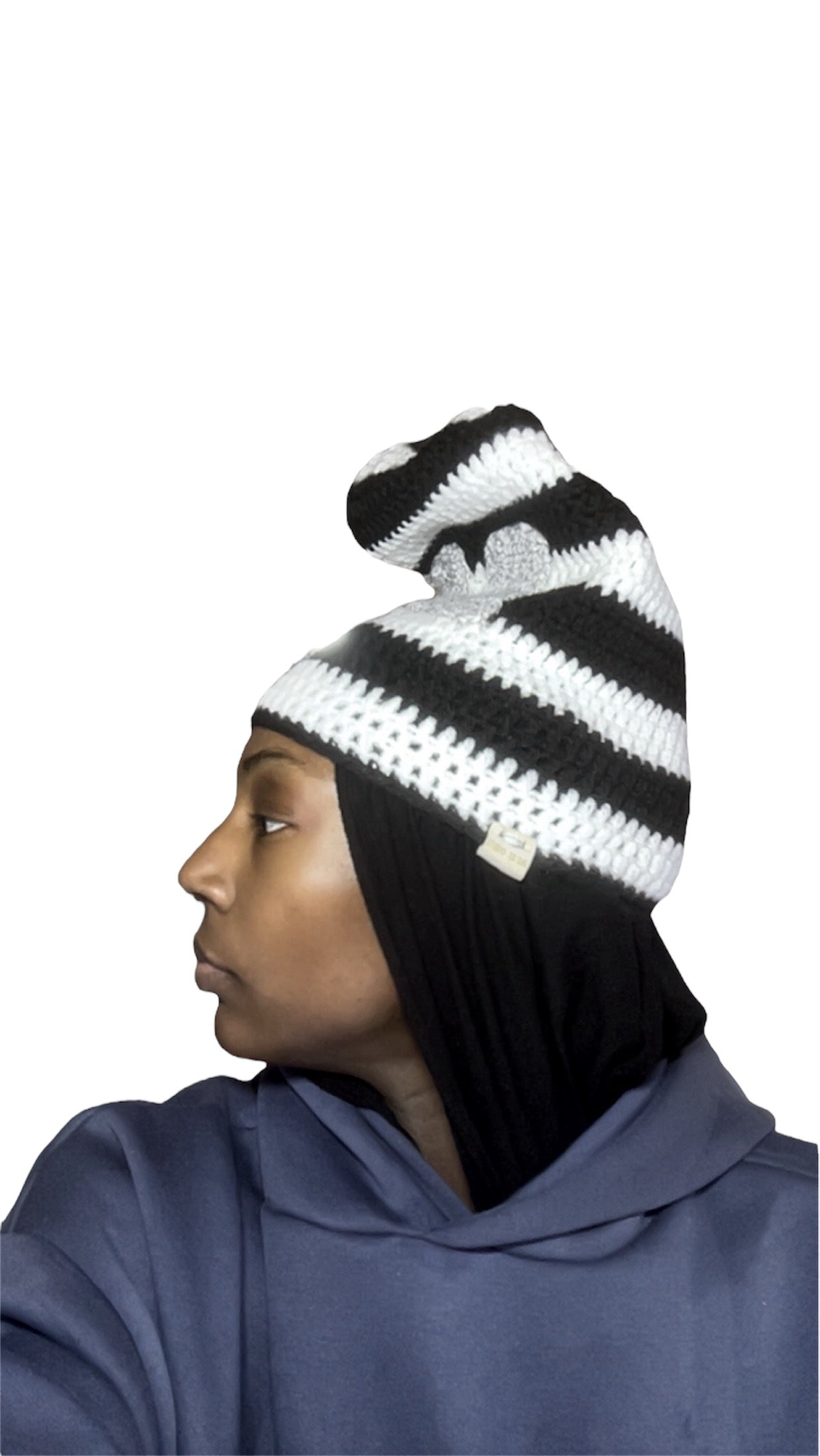 Signature .22 Crocheted Slouch Beanie