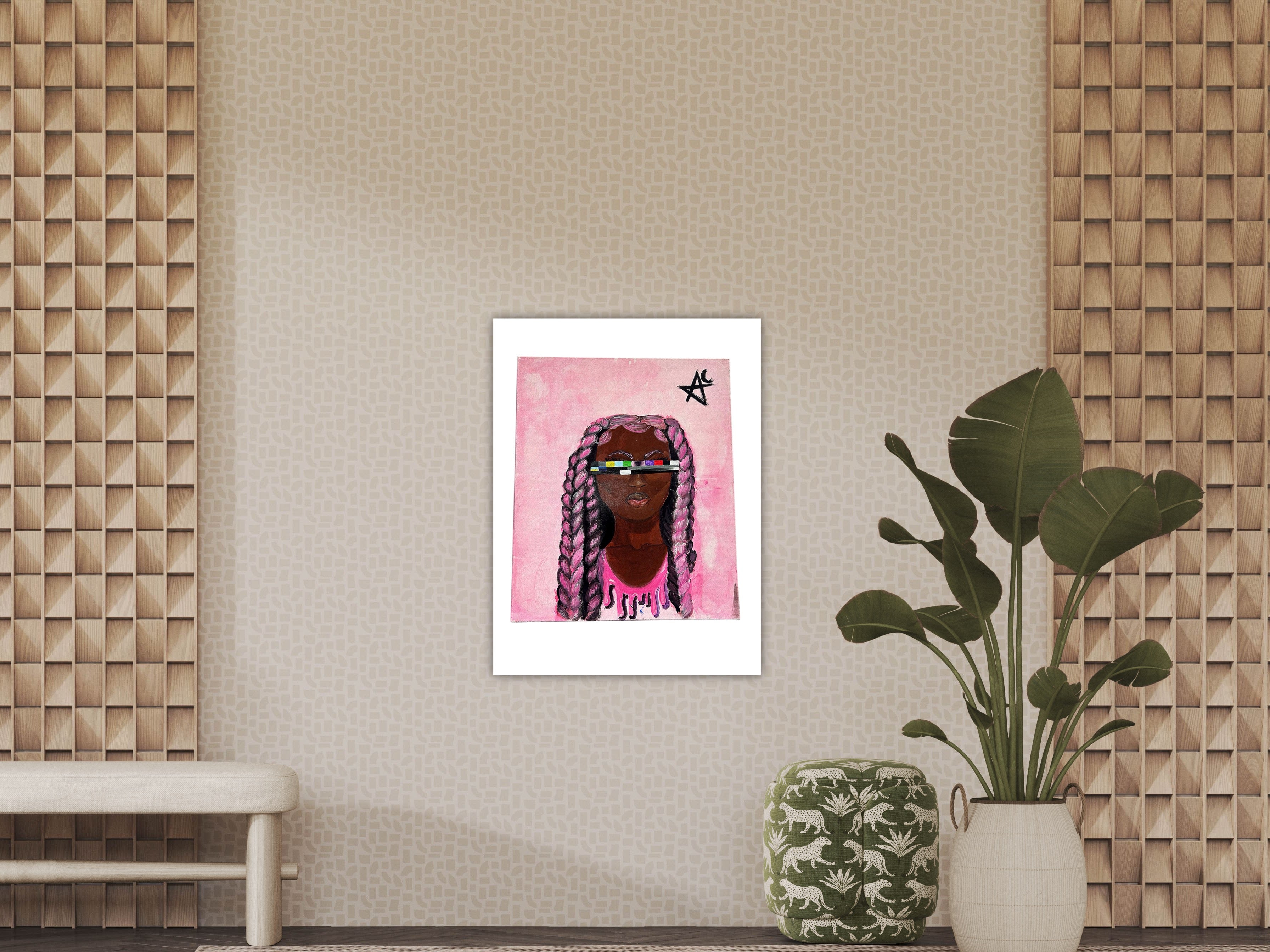 “Barbie on Standby” 20x24 Canvas by Farasha A.C.