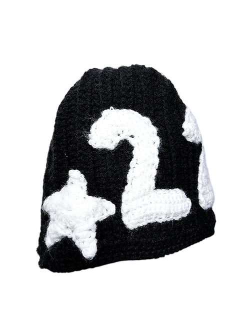 Signature .22 Crocheted Ribbed Skully Beanie