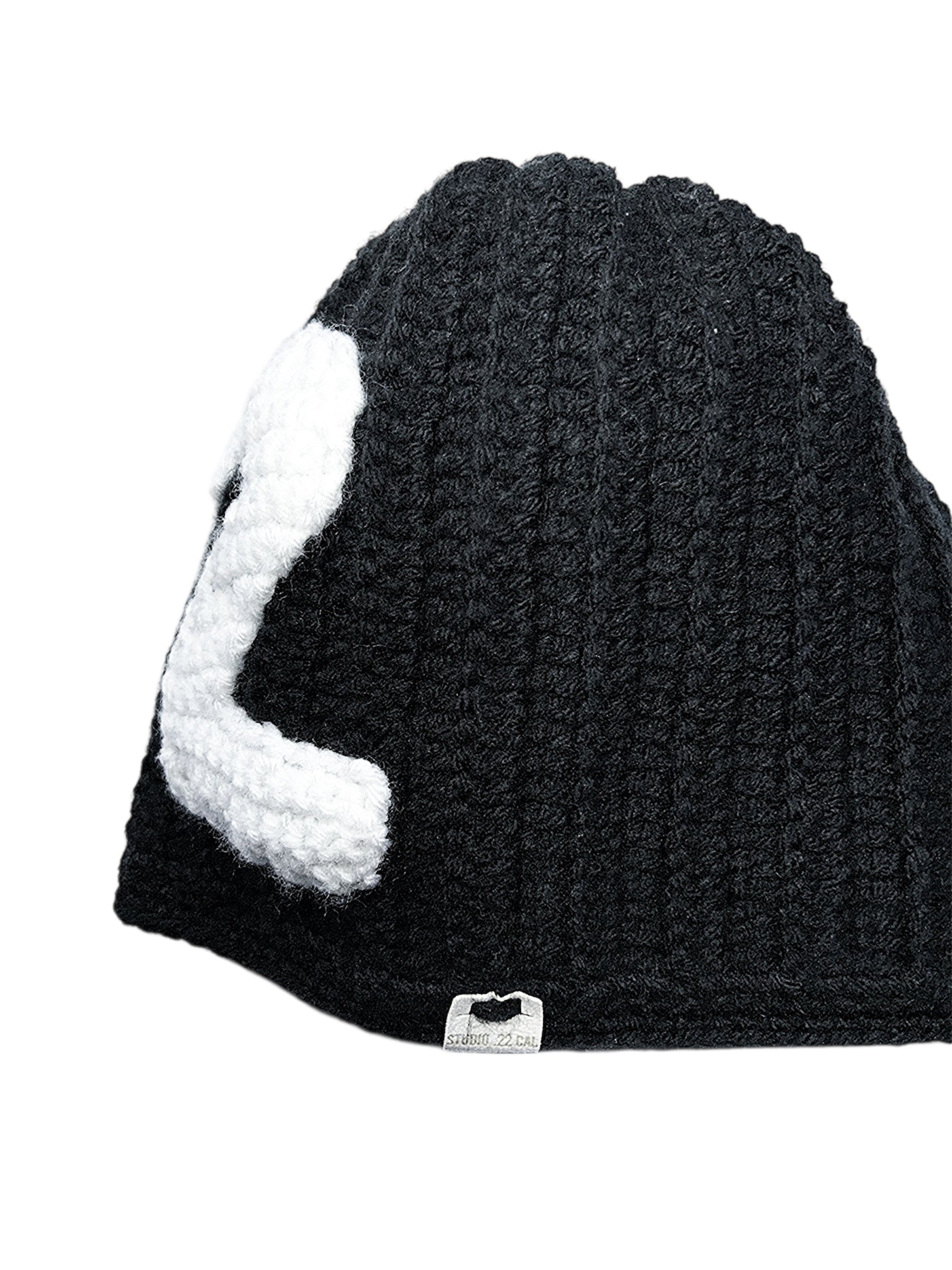 Signature .22 Crocheted Ribbed Skully Beanie